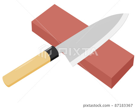 Knife and sharpening stone 87183367