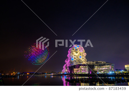2020 Kaohsiung Lantern Festival Lantern Festival Drone Show 2020 Kaohsiung Lantern Festival Lantern Festival Drone Show 87183439