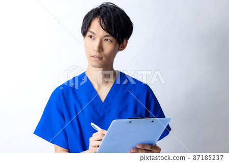 Scrub male doctor Scrub male doctor 87185237