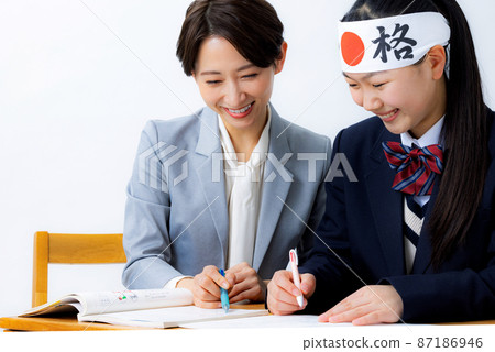 Studying for entrance exams Studying for entrance exams 87186946