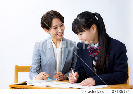 Teacher cram school teacher student Teacher cram school teacher student 87186955