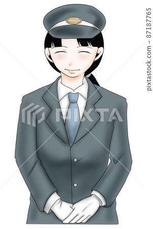 鐵路女職工笑臉圖（16張） 87187765