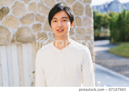 A young man A young man 87187983