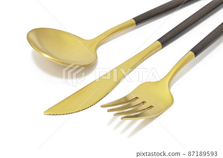 [Spoon, knife, fork] (depth synthesis) 87189593