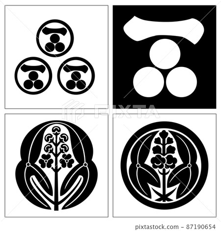 Motonari's family crest Motonari's family crest 87190654