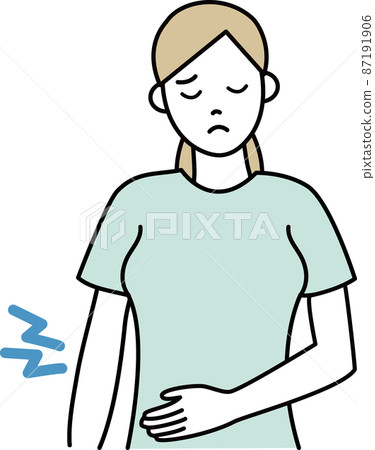 Illustration of constipation Illustration of constipation 87191906