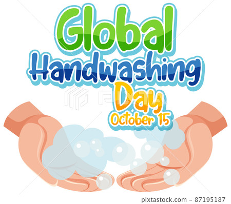 Global Handwashing Day banner design 87195187