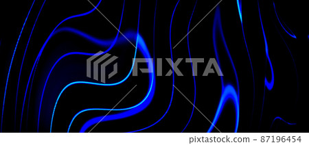 Liquid marbling paint texture background. Fluid painting abstract texture, Intensive color mix wallpaper. 87196454