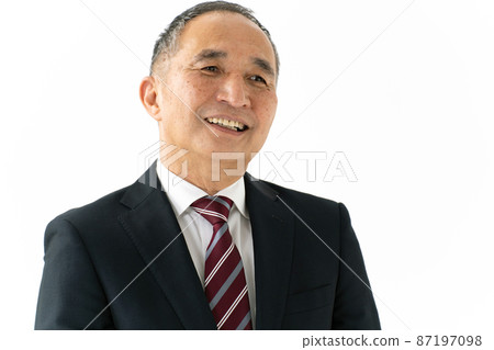 Businessman conversation interview 87197098