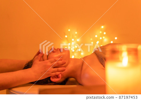 Facial beauty treatment salon small face healing 87197453