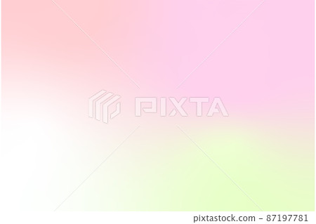 Illustration Material ｜ Sakura Gradation Background Warm Color Abstract 87197781