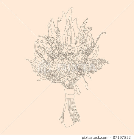 Bouquet bouquet flower Bouquet bouquet flower 87197832