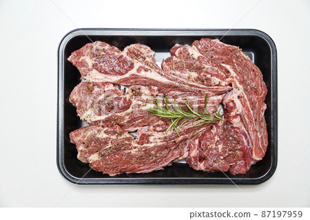 Lamb, Still Life, Nuqui, Milk Kit, White Background Lamb, Still Life, Nuqui, Milk Kit, White Background 87197959