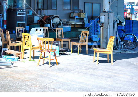 Mochimune Fishing Port Talking Chair Mochimune Fishing Port Talking Chair 87198450