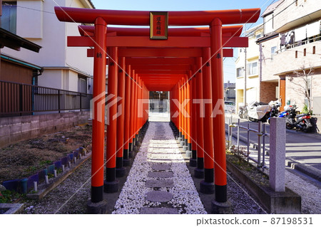 堂園稻荷神社 一系列鳥居-橫濱市鶴見區- 87198531