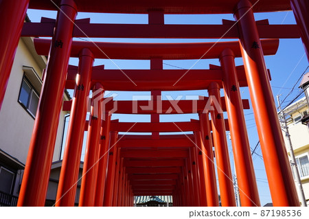 堂園稻荷神社 一系列鳥居-橫濱市鶴見區- 87198536