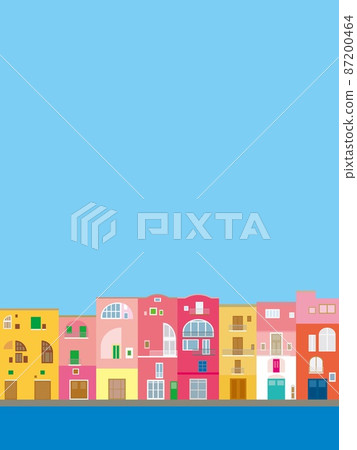 Procida procida 意大利 意大利 柔和的顏色 Procida procida 意大利 意大利 柔和的顏色 87200464