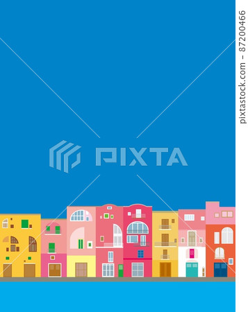 Procida procida 意大利 意大利 柔和的顏色 Procida procida 意大利 意大利 柔和的顏色 87200466