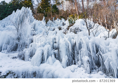 Winter spring open space, Inabu icefall <Toyota City, Aichi Prefecture> Winter spring open space, Inabu icefall <Toyota City, Aichi Prefecture> 87201369