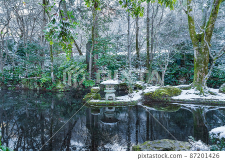 雪岐阜公園 <岐阜縣岐阜市> 87201426