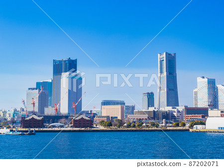 Yokohama Red Brick Warehouse and Minatomirai 87202071