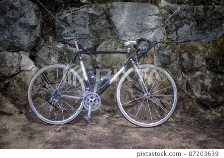 Ishigaki and black road bike Ishigaki and black road bike 87203639