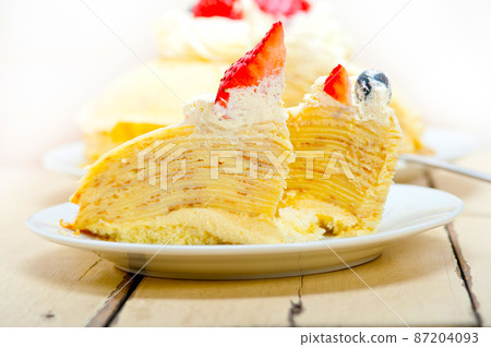 crepe pancake cake crepe pancake cake 87204093