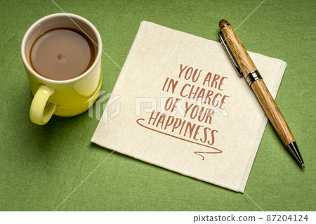 You are in charge of your happiness 87204124