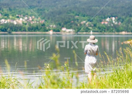 The Zywiec lake in Poland The Zywiec lake in Poland 87205698