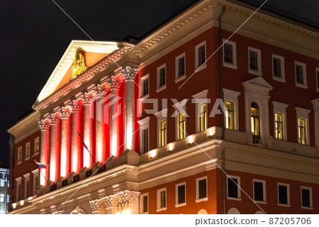 Moscow city hall. Moscow city hall. 87205706