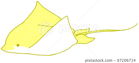 Swimming ray (yellow) 87206714