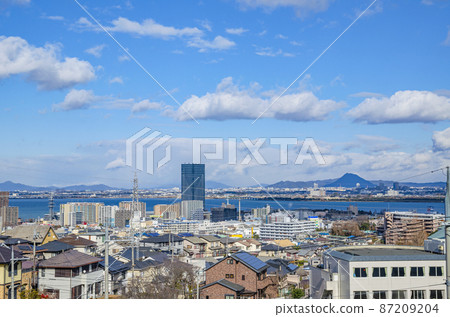 滋賀縣大津市街景 87209204