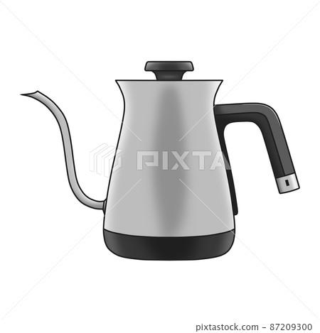 窄口開柄不銹鋼滴水壺或電熱水壺 87209300