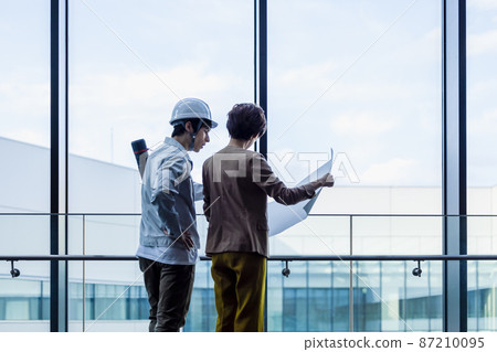 Business construction architecture men and women photography cooperation: LINK FOREST Business construction architecture men and women photography cooperation: LINK FOREST 87210095