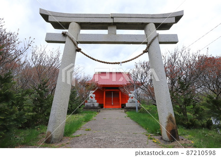 Hokkaido Esashi Kamome Island Itsukushima Shrine Hokkaido Esashi Kamome Island Itsukushima Shrine 87210598
