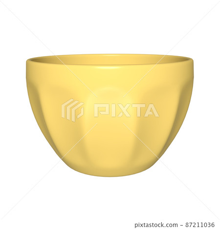 Cup mug on white background. kitchen items. 87211036