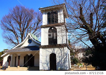 名古屋天主教 Chikaramachi 教堂的風景 87211516