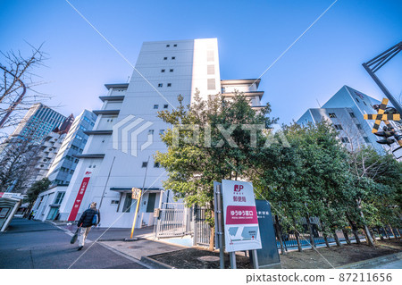 俯瞰銀座郵局等日本東京市容 俯瞰銀座郵局等日本東京市容 87211656