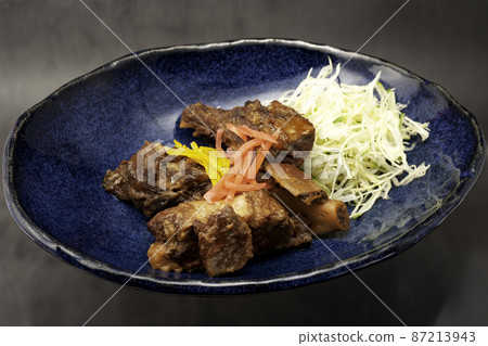 Spare ribs boiled in marmalade 87213943