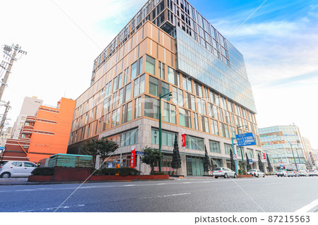 Furumachi Rufuru seen from Nishibori-dori (Teramachi-dori), Niigata City 87215563