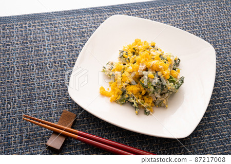 油菜花金槍魚蛋黃醬沙拉 油菜花金槍魚蛋黃醬沙拉 87217008