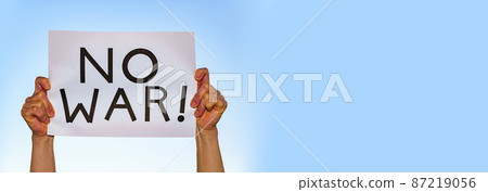 NO WAR Opposition to War [Image of Anti-War] 87219056