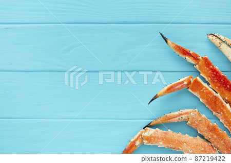 top view lobster with copy space 87219422