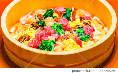 Chirashizushi Hinamatsuri Festival Spring [三月的形象] 87220026