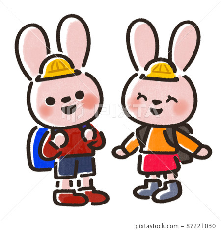 好朋友小學生的兔子 87221030