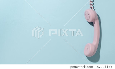 vintage pink telephone composition vintage pink telephone composition 87221153