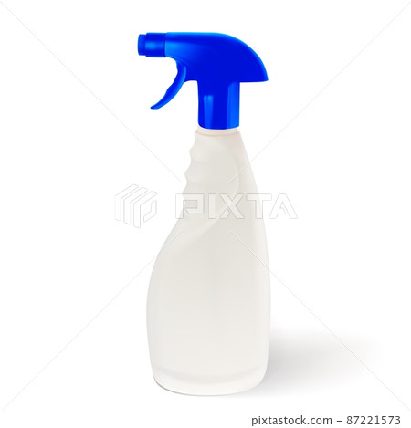Realistic spray gun on a transparent background.  87221573
