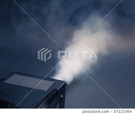 smoke machine in action smoke machine in action 87222364