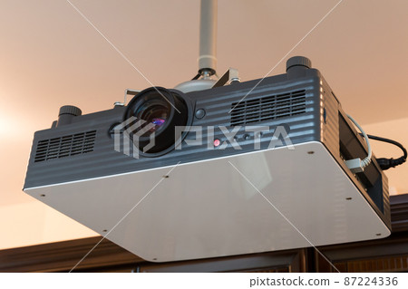 Presentation with lcd projector Presentation with lcd projector 87224336