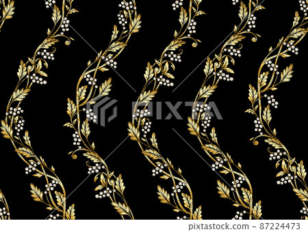 Classical luxury old fashioned damask ornament, royal victorian floral baroque. Classical luxury old fashioned damask ornament, royal victorian floral baroque. 87224473